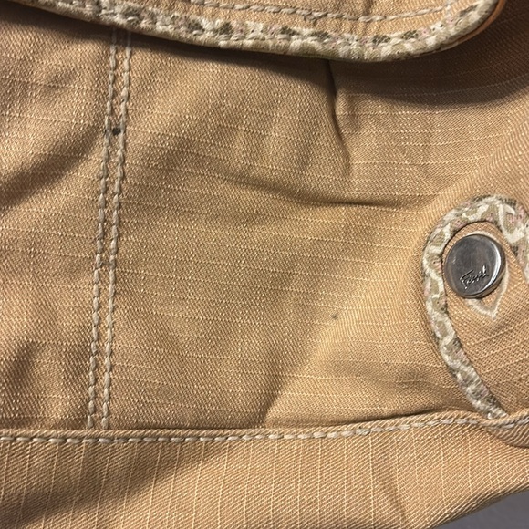 Fossil Y2K canvas messenger bag - Picture 5 of 9